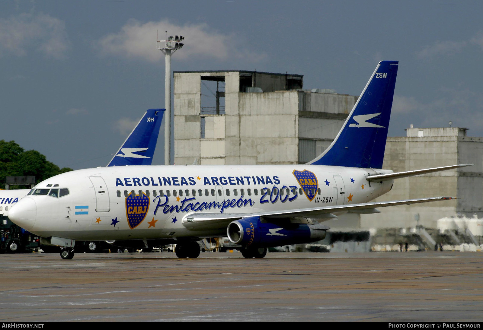 Aircraft Photo of LV-ZSW | Boeing 737-236/Adv | Aerolíneas Argentinas | AirHistory.net #367091