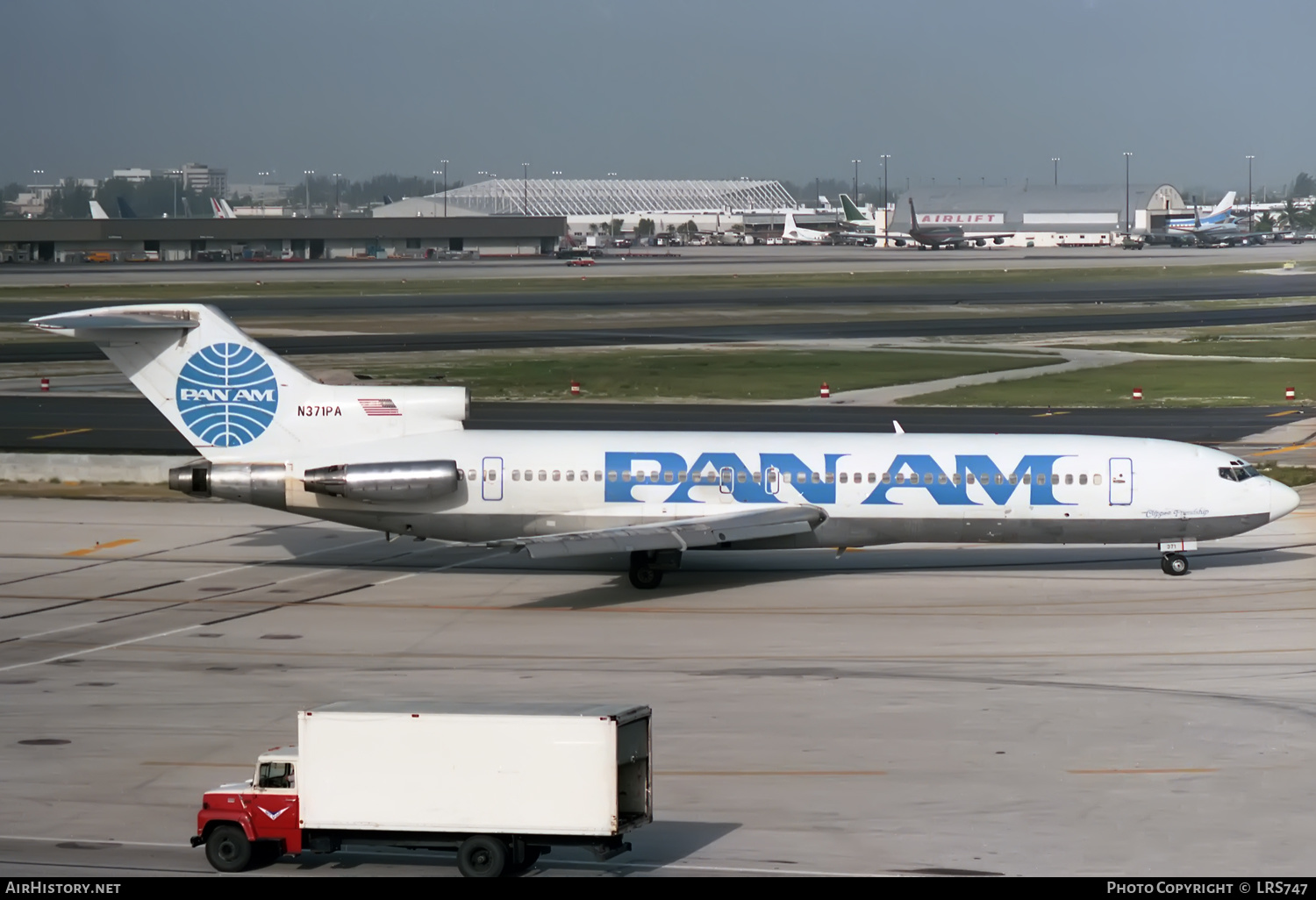 Aircraft Photo of N371PA | Boeing 727-295 | Pan American World Airways - Pan Am | AirHistory.net #367102