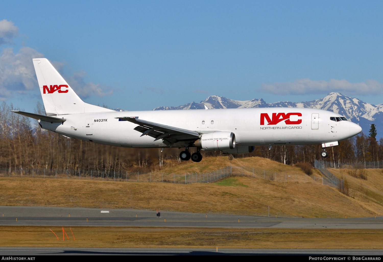 Aircraft Photo of N403YK | Boeing 737-436/SF | Northern Air Cargo - NAC | AirHistory.net #367106
