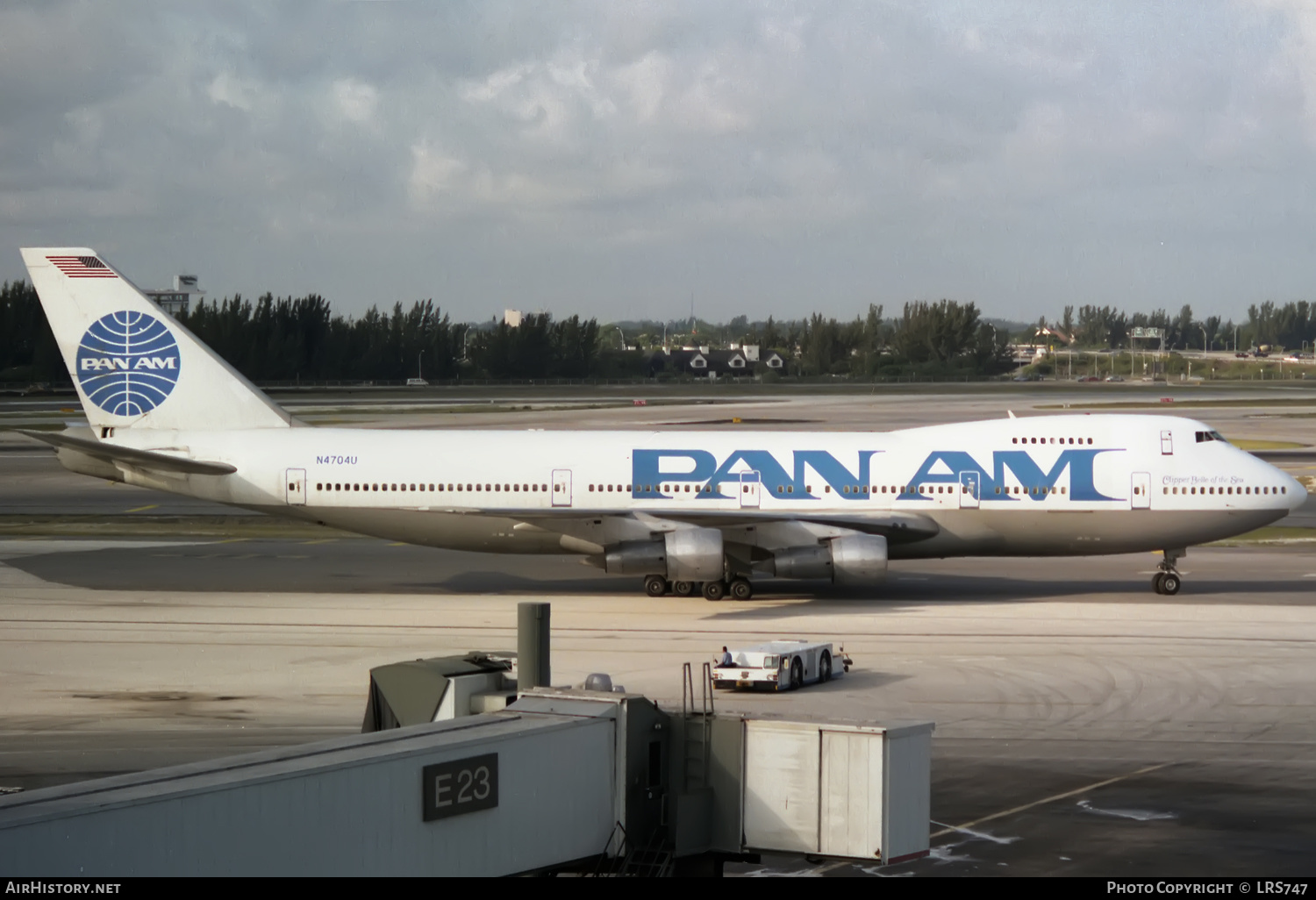 Aircraft Photo of N4704U | Boeing 747-122 | Pan American World Airways - Pan Am | AirHistory.net #367109