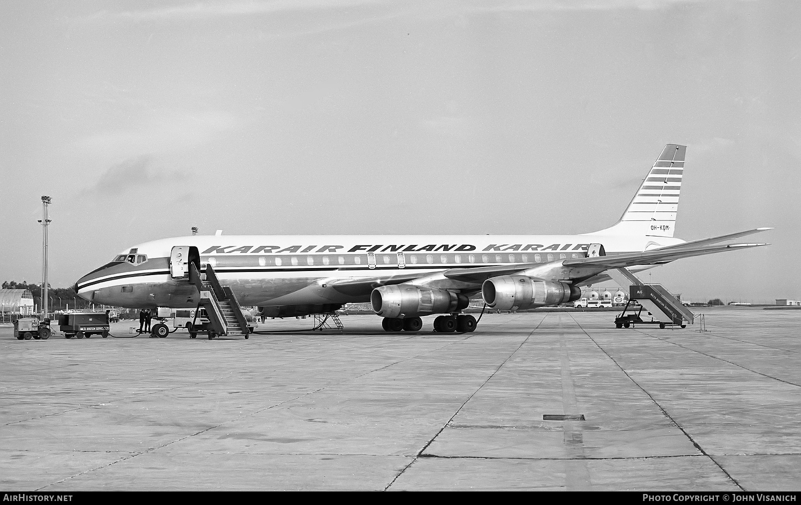 Aircraft Photo of OH-KDM | Douglas DC-8-51 | Karair Finland | AirHistory.net #367117
