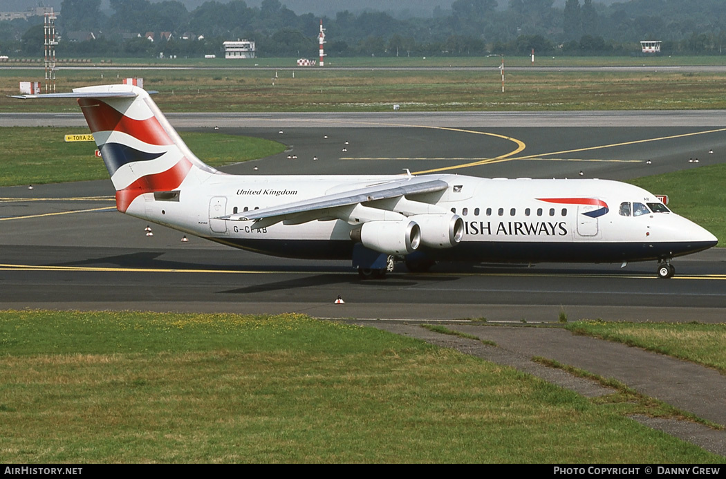 Aircraft Photo of G-CFAB | BAE Systems Avro 146-RJ100 | British Airways | AirHistory.net #367135