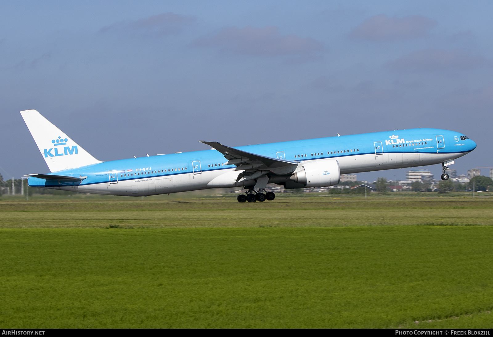 Aircraft Photo of PH-BVU | Boeing 777-300/ER | KLM - Royal Dutch Airlines | AirHistory.net #367136