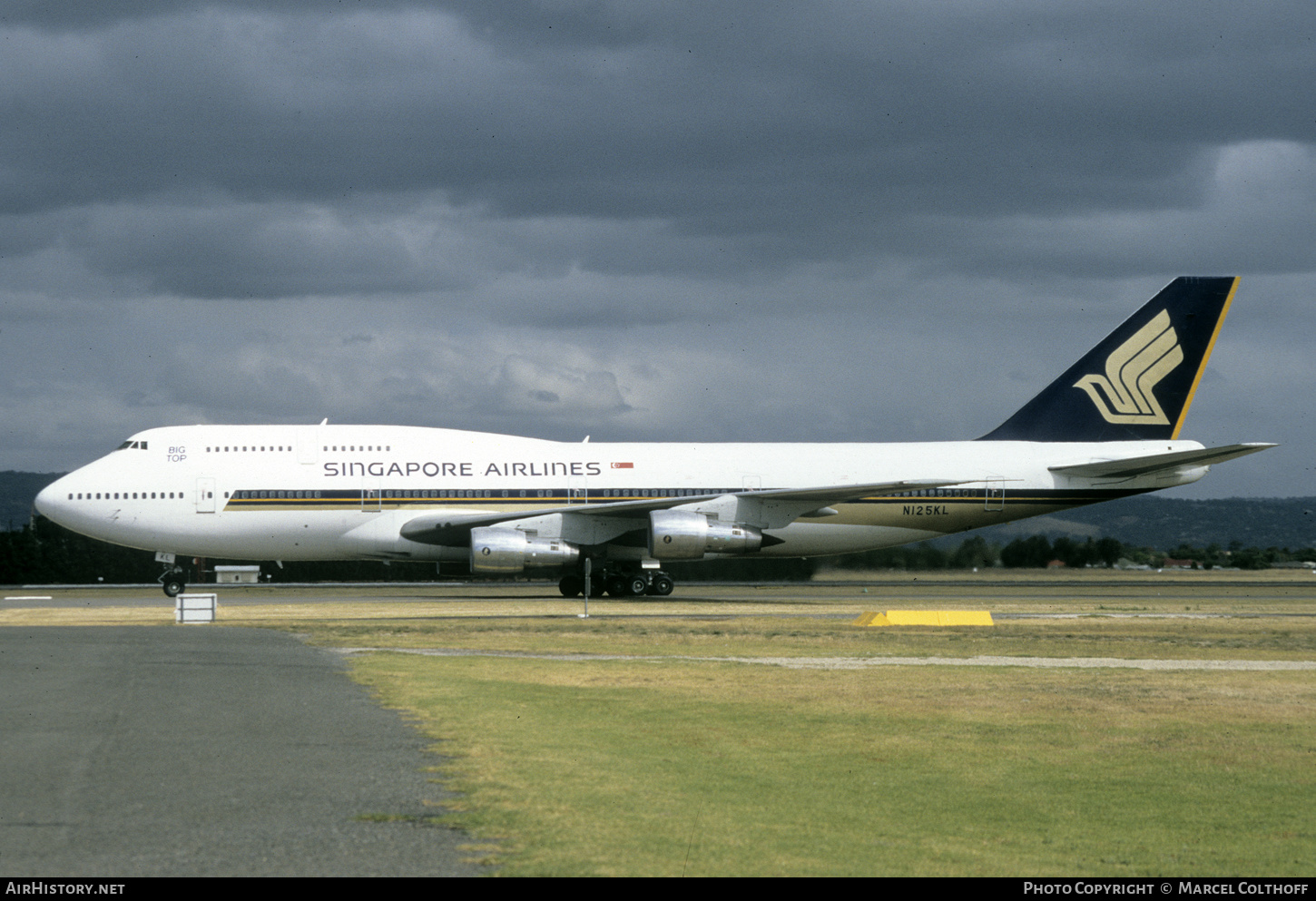 Aircraft Photo of N125KL | Boeing 747-312 | Singapore Airlines | AirHistory.net #367141
