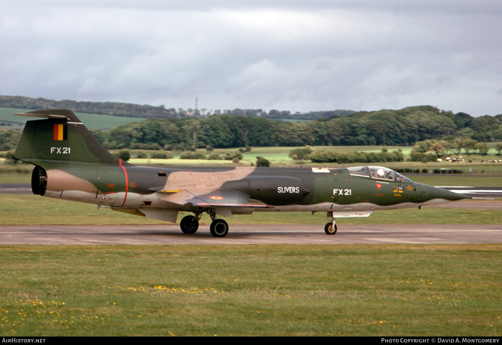 Aircraft Photo of FX21 | Lockheed F-104G Starfighter | Belgium - Air Force | AirHistory.net #367154