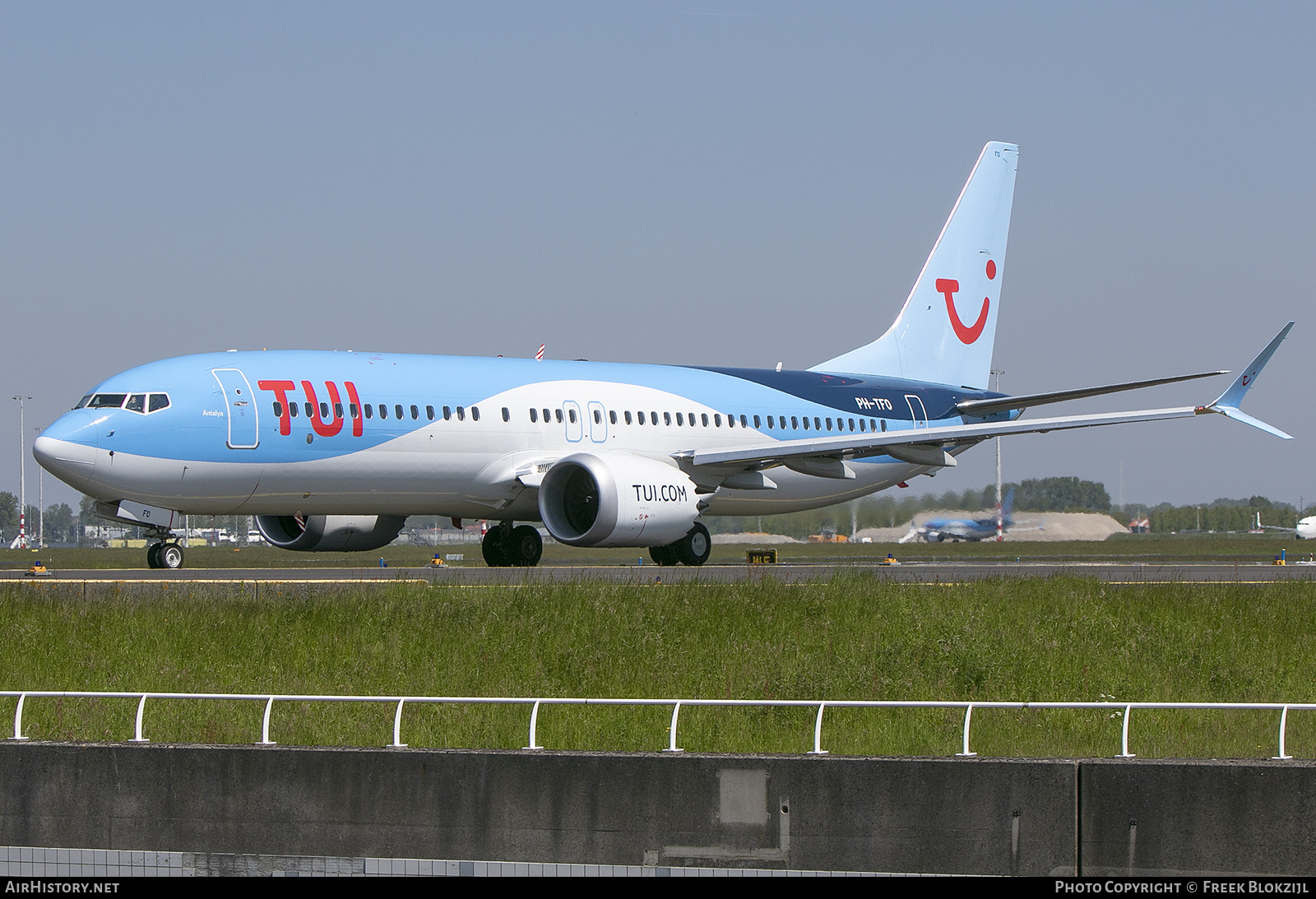 Aircraft Photo of PH-TFO | Boeing 737-8 Max 8 | TUI | AirHistory.net #367159