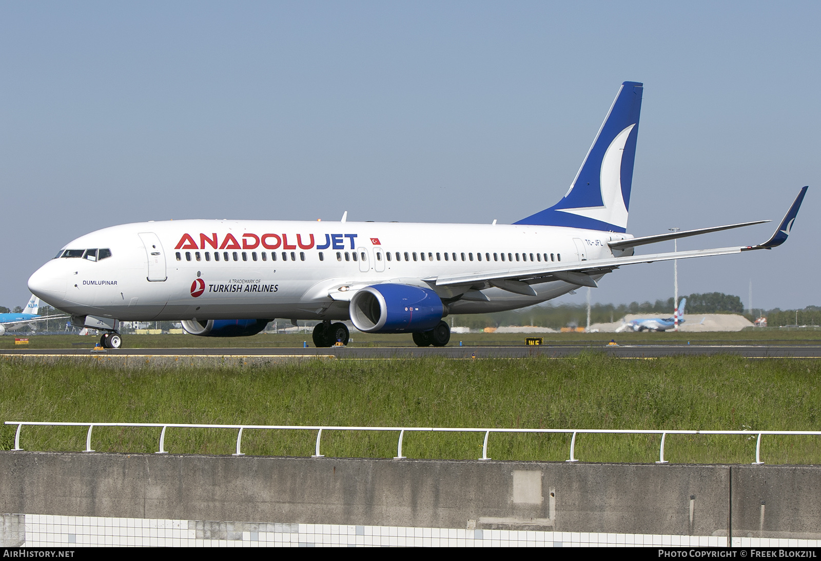 Aircraft Photo of TC-JFL | Boeing 737-8F2 | AnadoluJet | AirHistory.net #367163