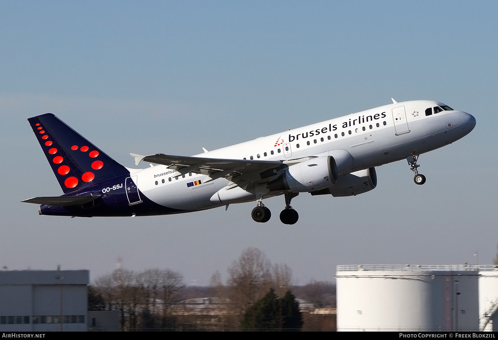 Aircraft Photo of OO-SSJ | Airbus A319-111 | Brussels Airlines | AirHistory.net #367169