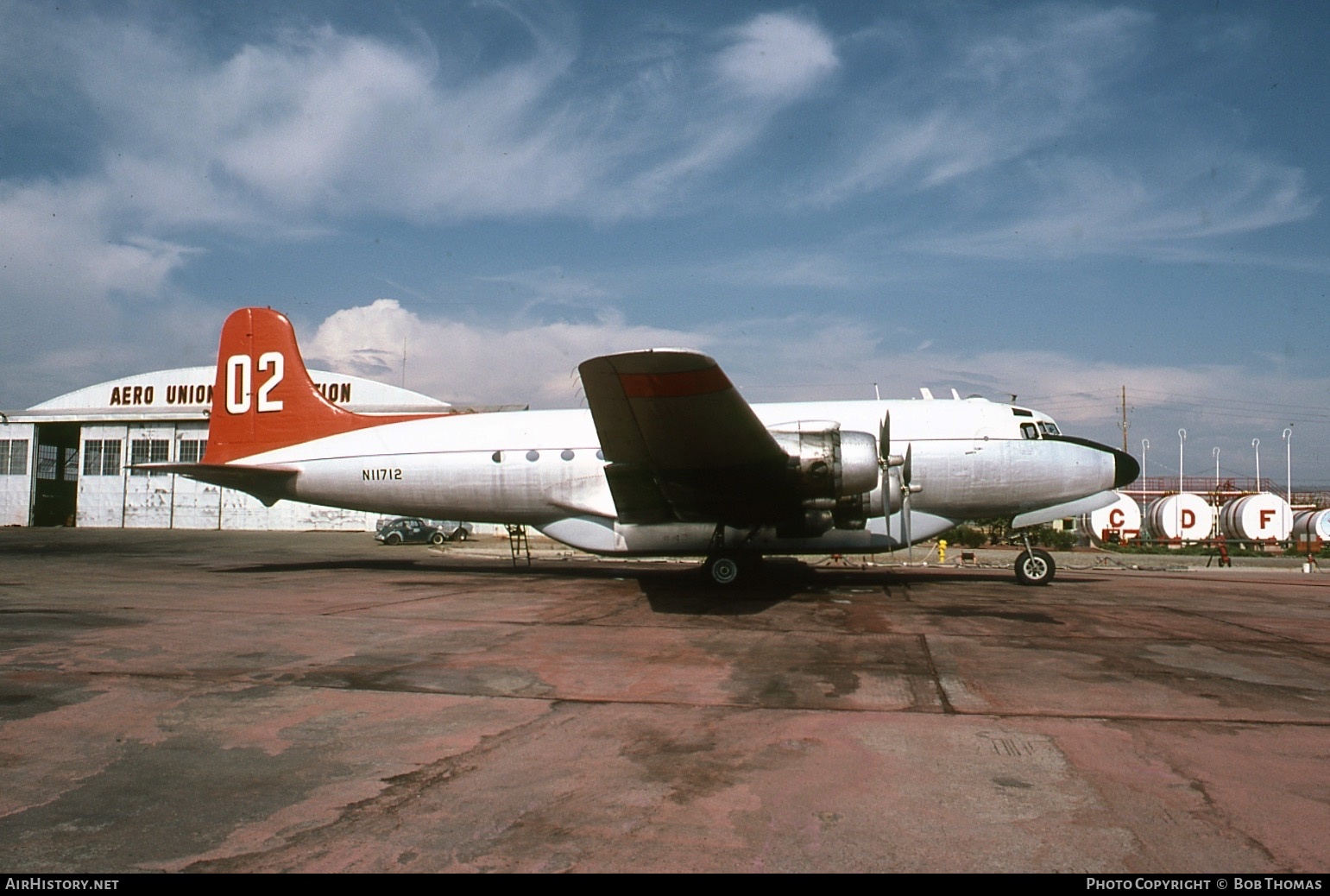Aircraft Photo of N11712 | Douglas C-54A/AT Skymaster | Aero Union | AirHistory.net #367175