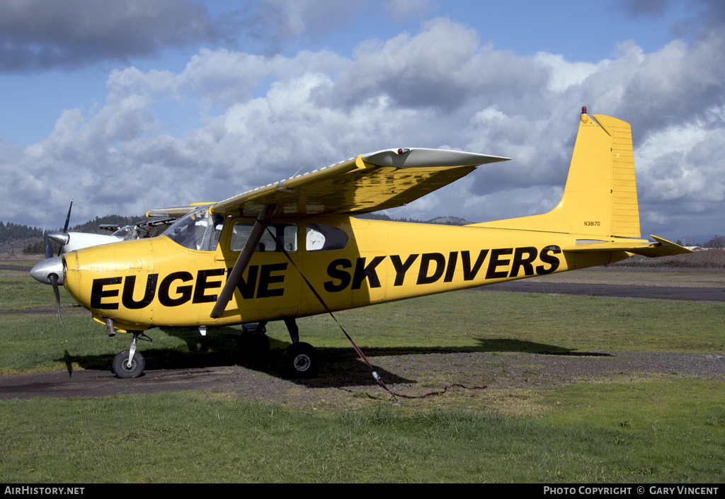 Aircraft Photo of N3817D | Cessna 182A | Eugene Skydivers | AirHistory.net #367196