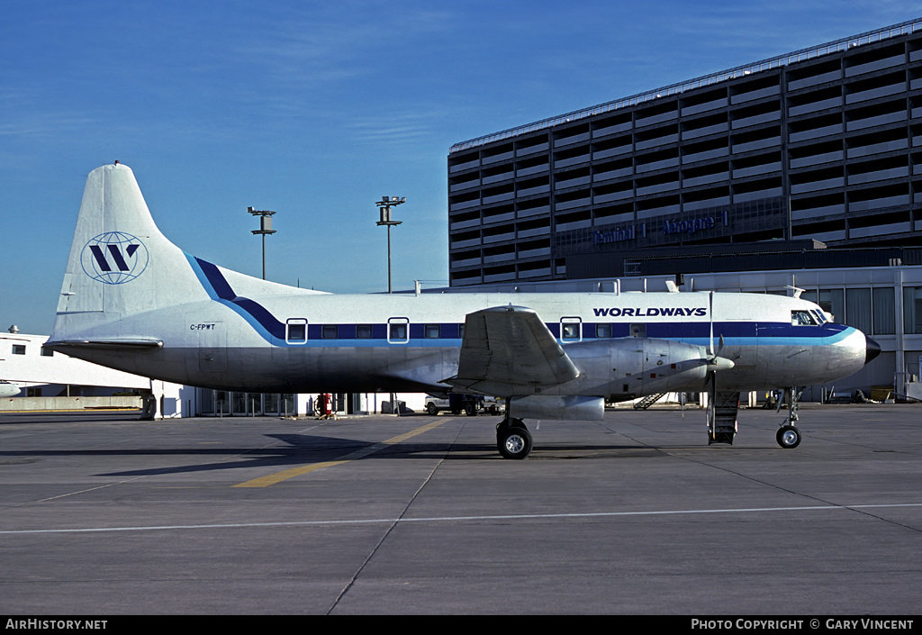 Aircraft Photo of C-FPWT | Convair 640 | Worldways Canada | AirHistory.net #367198