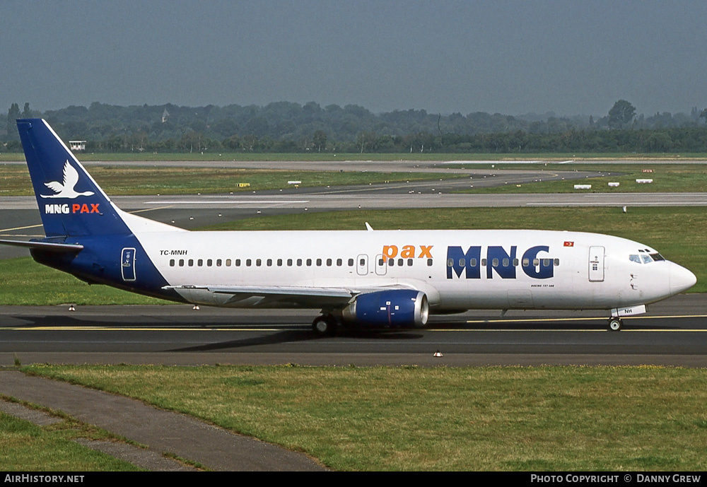 Aircraft Photo of TC-MNH | Boeing 737-448 | MNG Pax | AirHistory.net #367207
