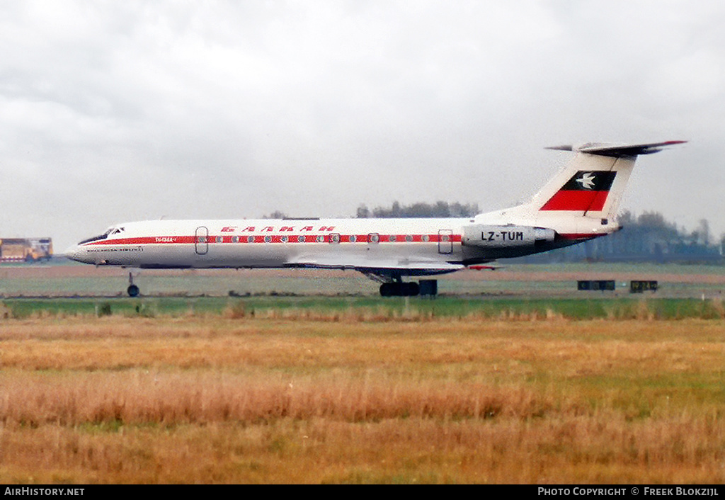 Aircraft Photo of LZ-TUM | Tupolev Tu-134AK | Balkan - Bulgarian Airlines | AirHistory.net #367208