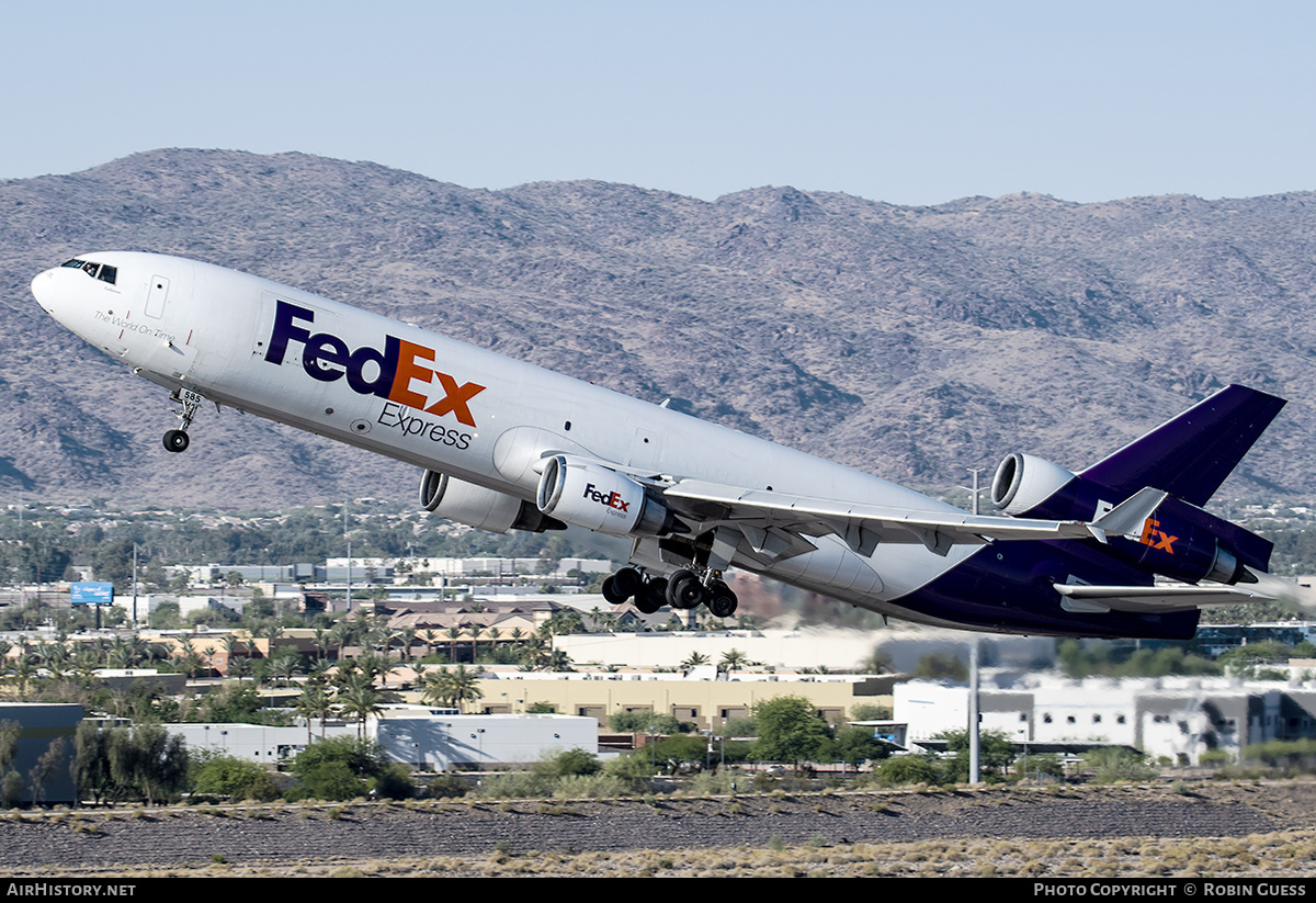 Aircraft Photo of N585FE | McDonnell Douglas MD-11CF | FedEx Express | AirHistory.net #367213