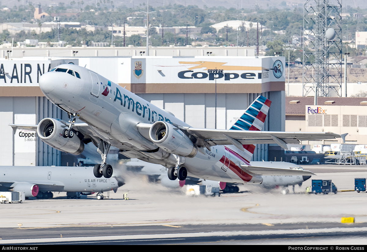 Aircraft Photo of N825AW | Airbus A319-132 | American Airlines | AirHistory.net #367217