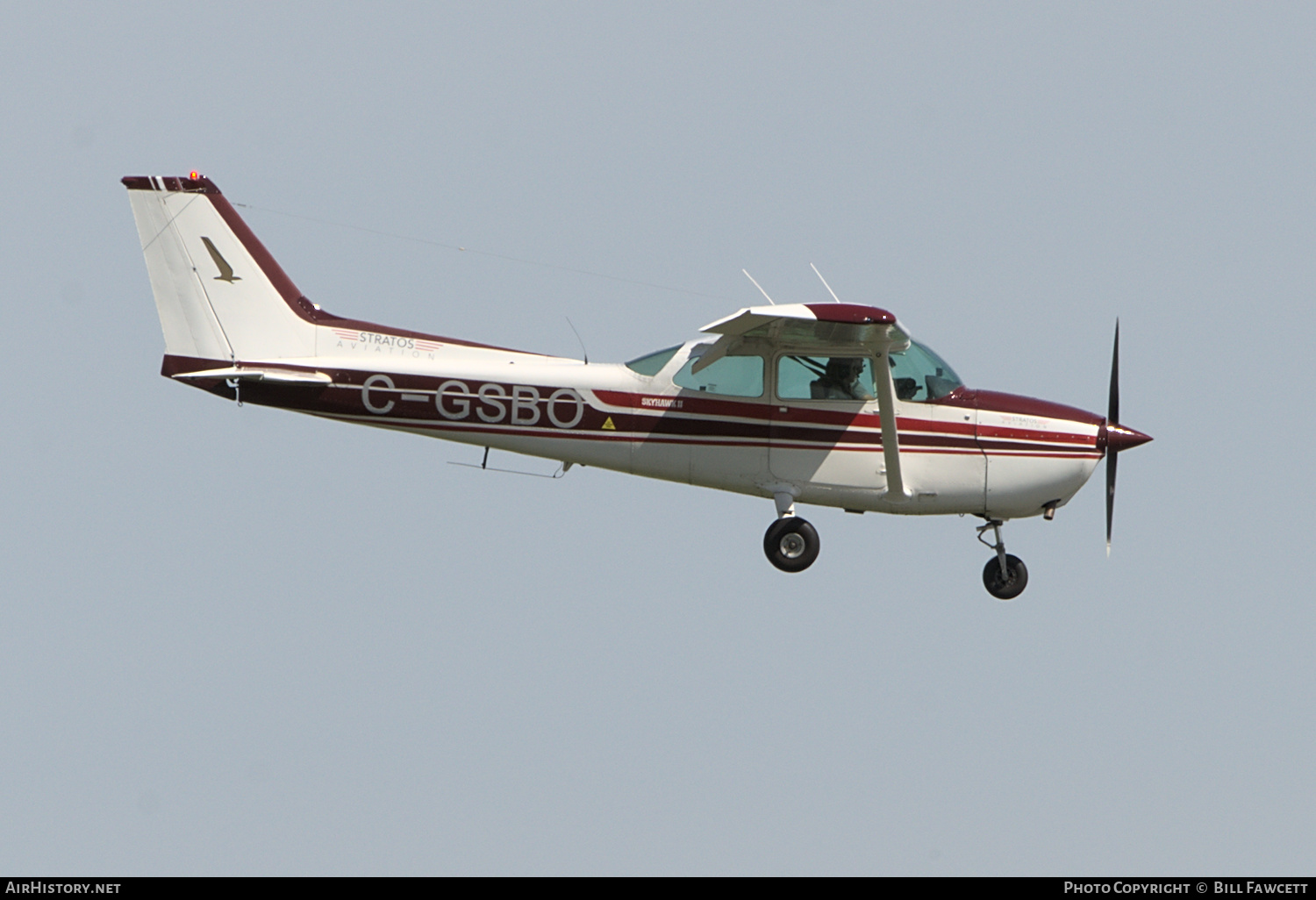 Aircraft Photo of C-GSBO | Cessna 172N Skyhawk II | Stratos Aviation | AirHistory.net #367228