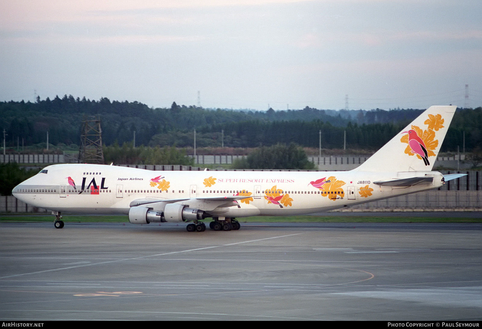 Aircraft Photo of JA8110 | Boeing 747-246B | Japan Airlines - JAL | AirHistory.net #367247