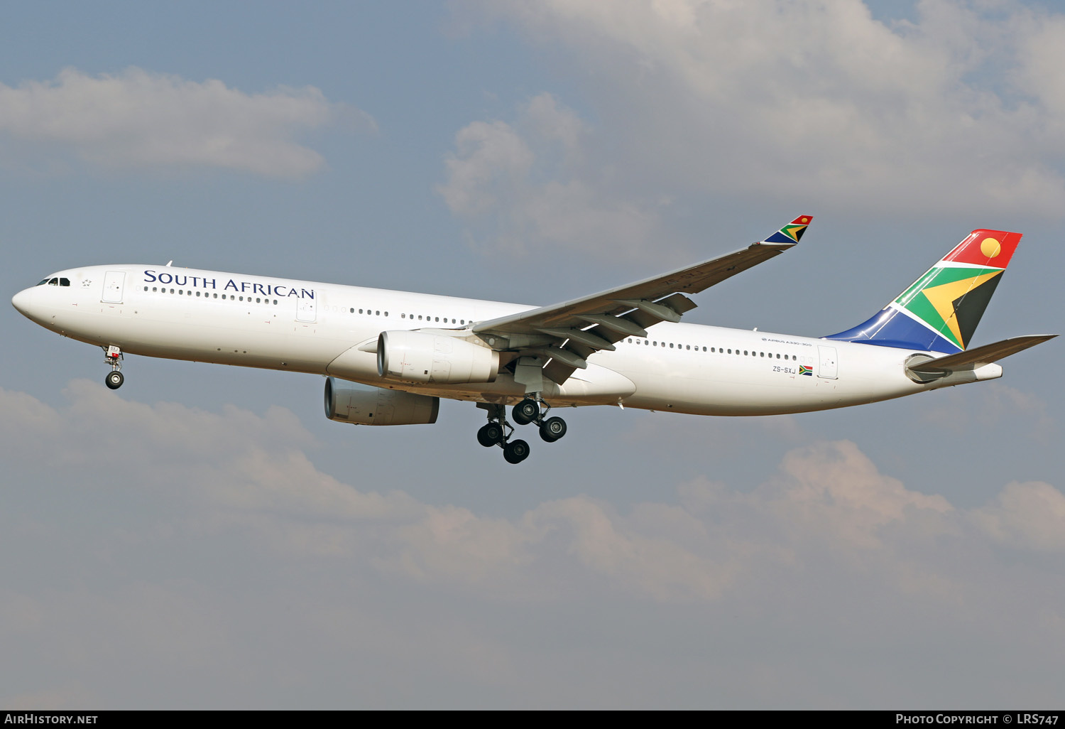 Aircraft Photo of ZS-SXJ | Airbus A330-343E | South African Airways | AirHistory.net #367250