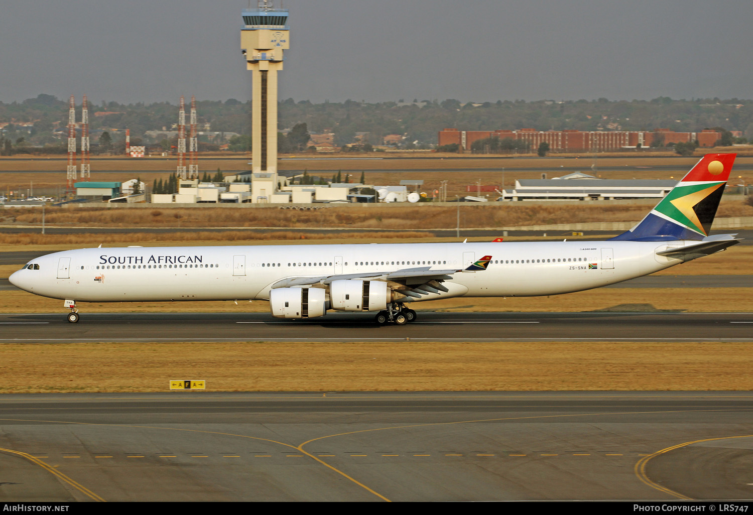 Aircraft Photo of ZS-SNA | Airbus A340-642 | South African Airways | AirHistory.net #367251