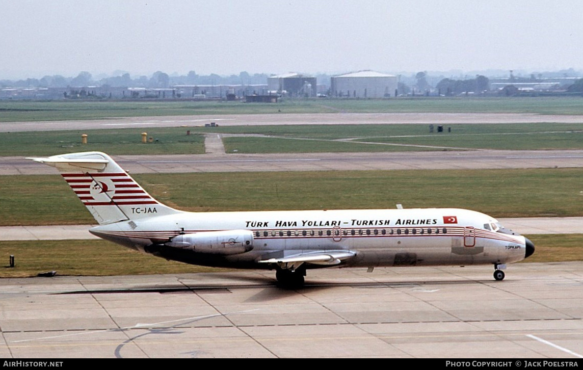 Aircraft Photo of TC-JAA | Douglas DC-9-15 | THY Türk Hava Yolları - Turkish Airlines | AirHistory.net #367255