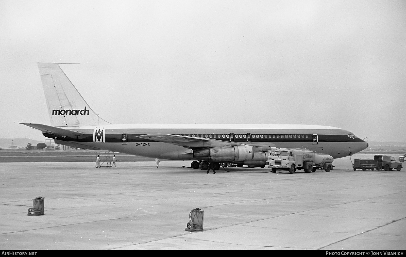 Aircraft Photo of G-AZNX | Boeing 720-051B | Monarch Airlines | AirHistory.net #367261