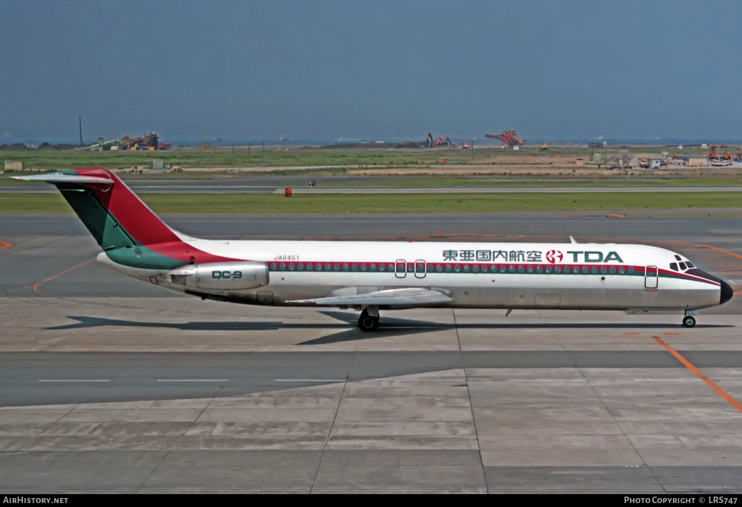 Aircraft Photo of JA8451 | McDonnell Douglas DC-9-41 | TDA - Toa Domestic Airlines | AirHistory.net #367284