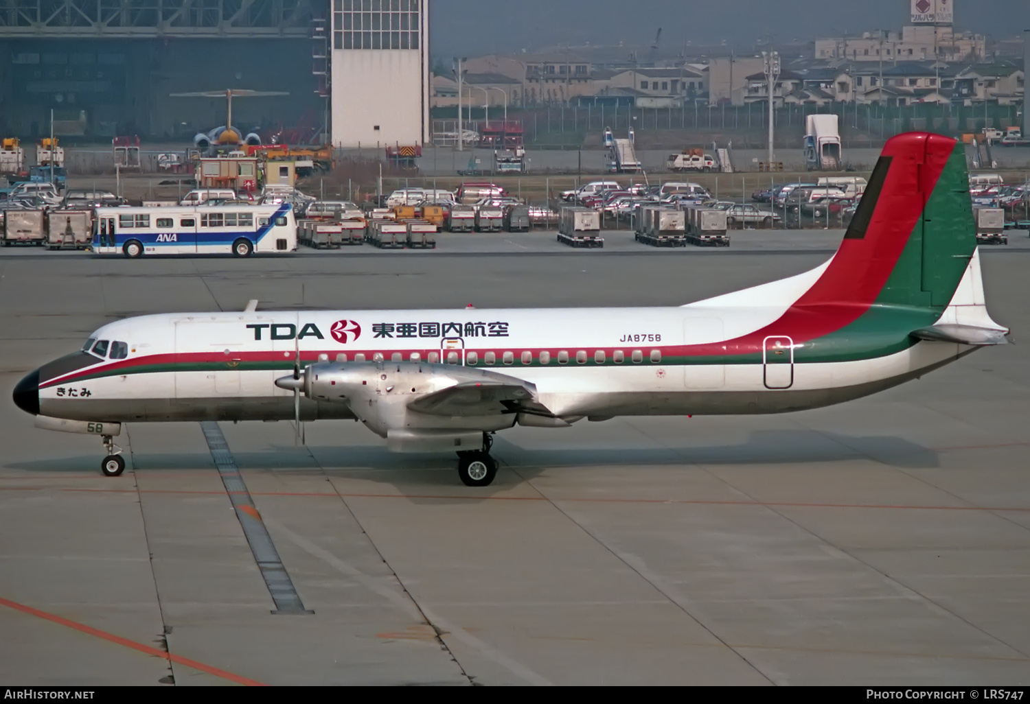Aircraft Photo of JA8758 | NAMC YS-11A-301 | TDA - Toa Domestic Airlines | AirHistory.net #367286