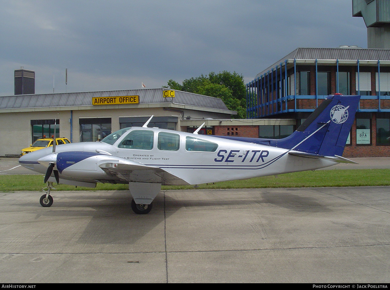 Aircraft Photo of SE-ITR | Beech E55 Baron | Saab Systems and Flight Test | AirHistory.net #367292