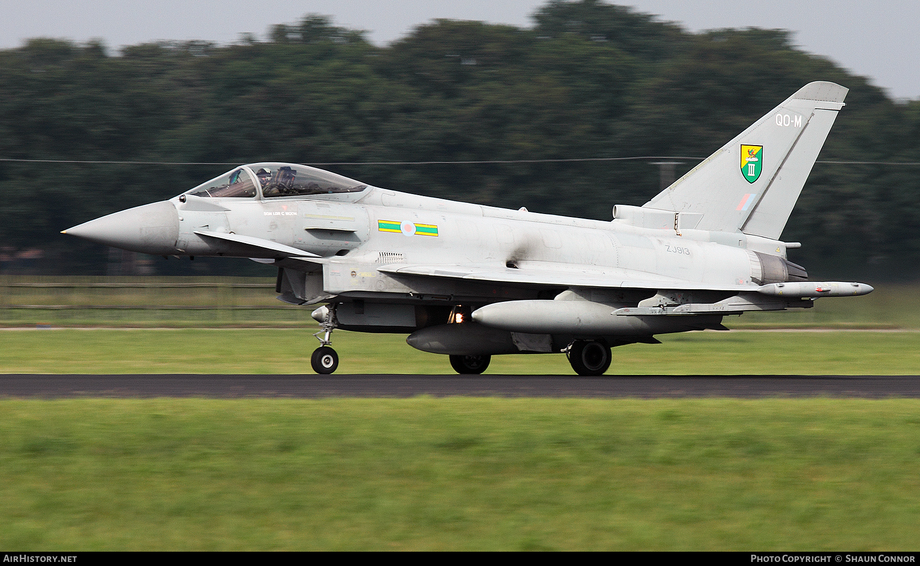 Aircraft Photo of ZJ913 | Eurofighter EF-2000 Typhoon FGR4 | UK - Air Force | AirHistory.net #367311