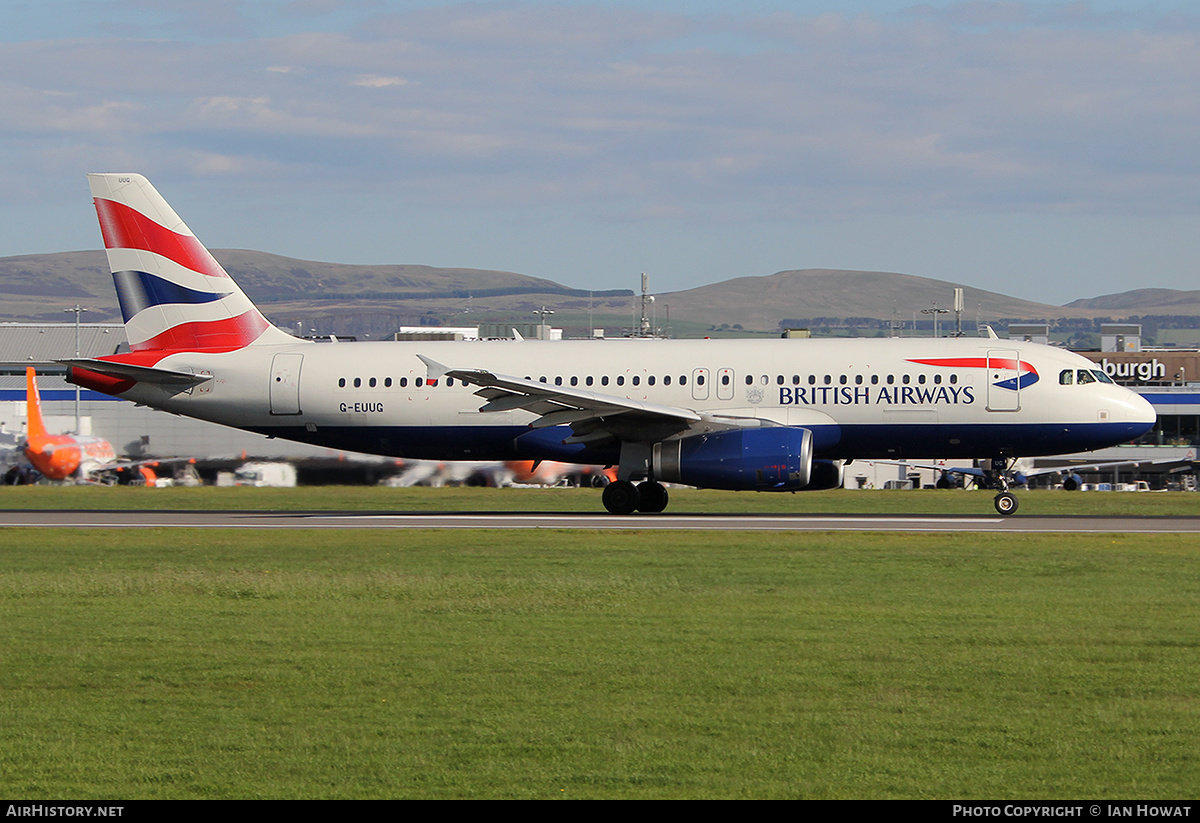 Aircraft Photo of G-EUUG | Airbus A320-232 | British Airways | AirHistory.net #367315