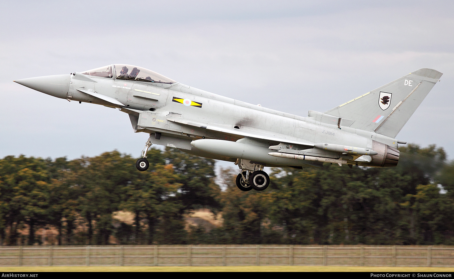 Aircraft Photo of ZJ914 | Eurofighter EF-2000 Typhoon FGR4 | UK - Air Force | AirHistory.net #367317