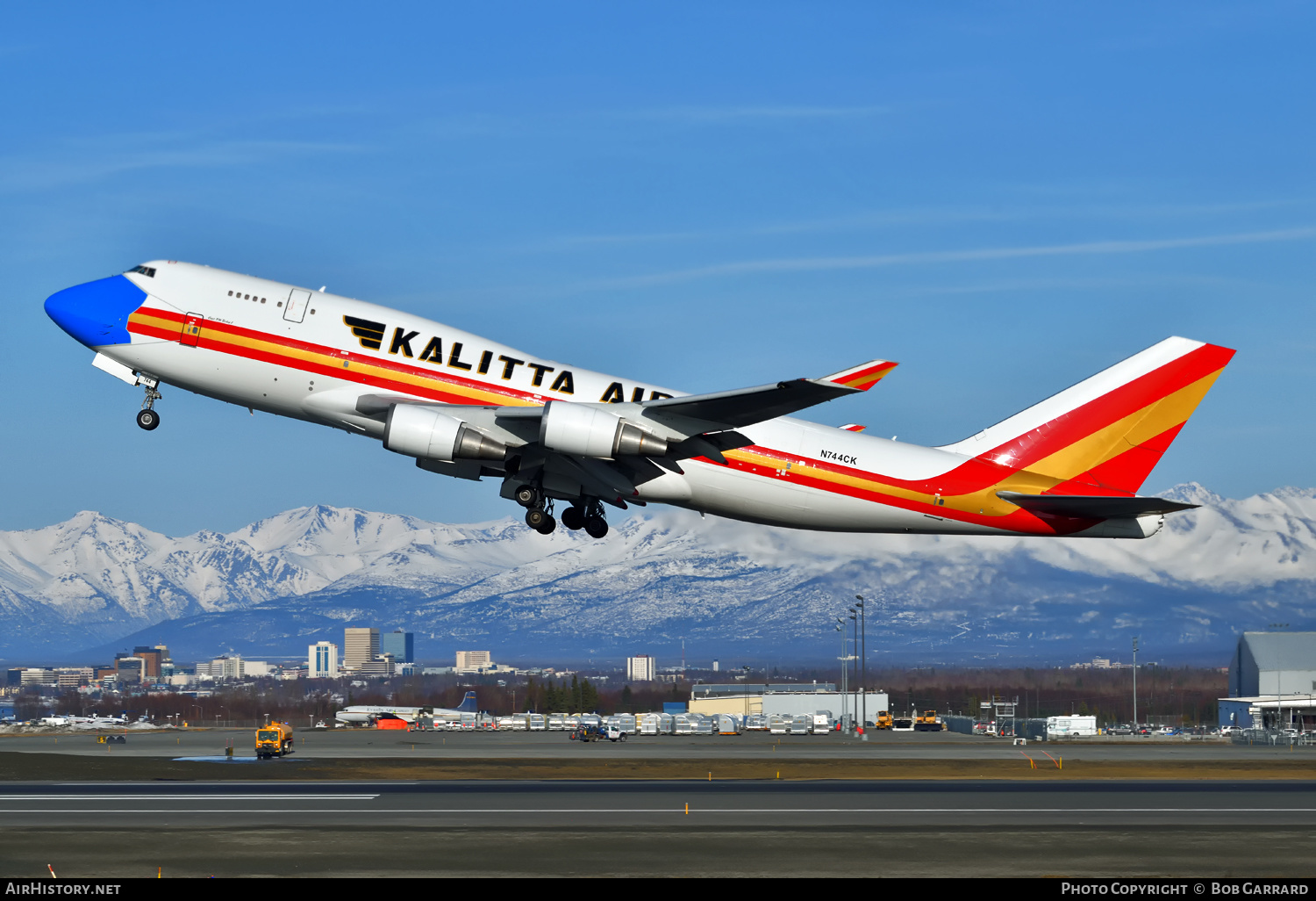 Aircraft Photo of N744CK | Boeing 747-446(BCF) | Kalitta Air | AirHistory.net #367321