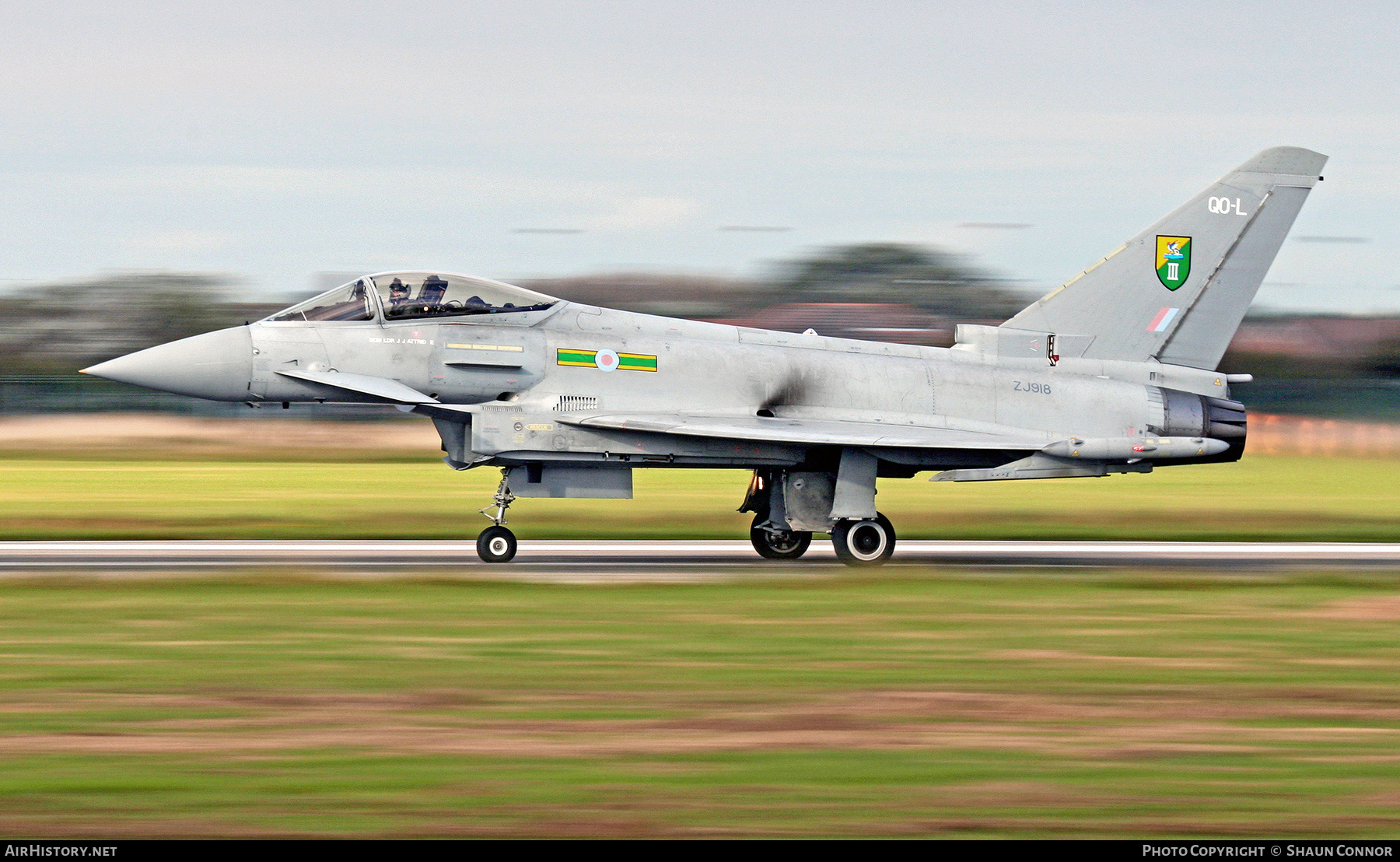 Aircraft Photo of ZJ918 | Eurofighter EF-2000 Typhoon F2 | UK - Air Force | AirHistory.net #367322