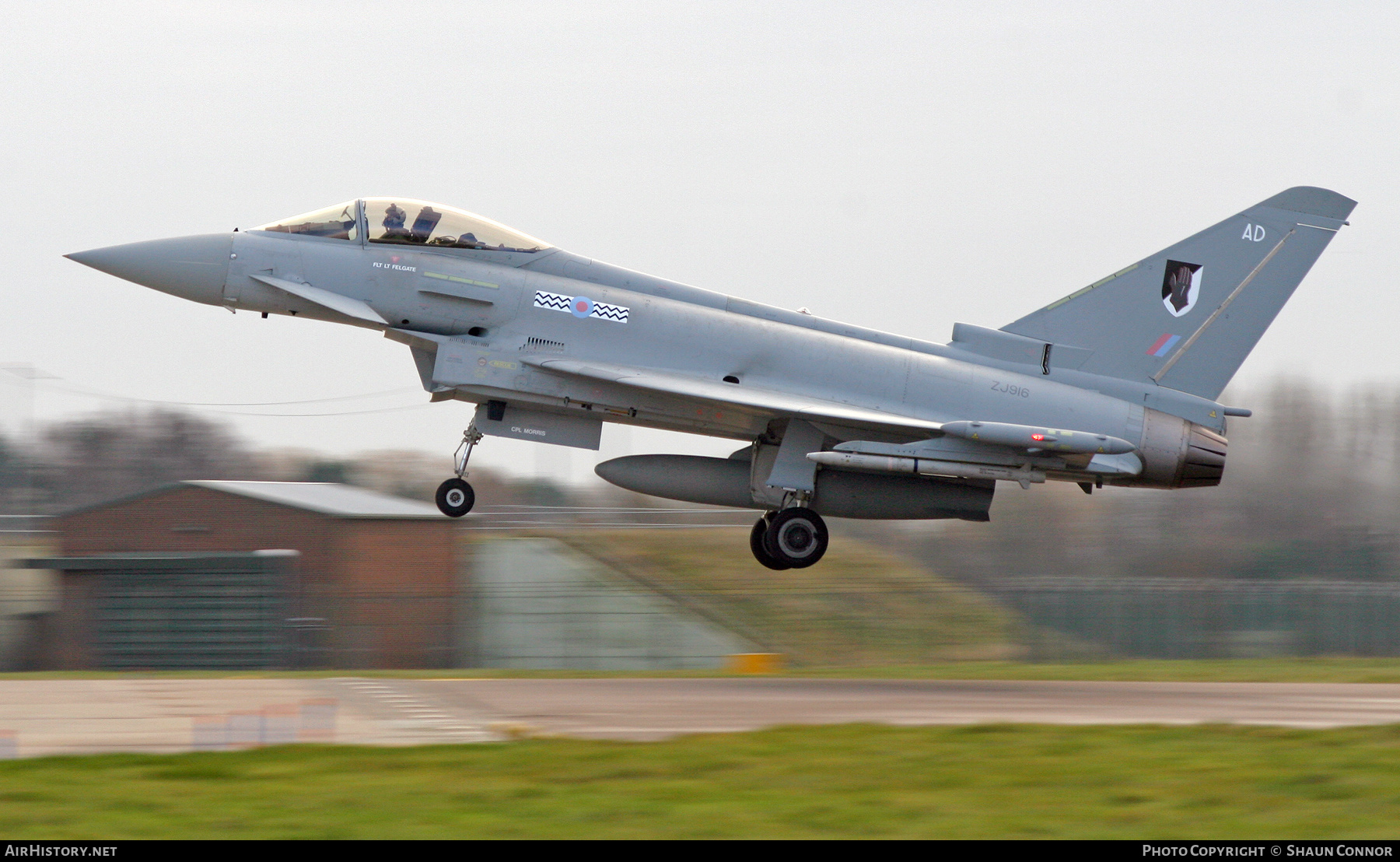 Aircraft Photo of ZJ916 | Eurofighter EF-2000 Typhoon F2 | UK - Air Force | AirHistory.net #367323