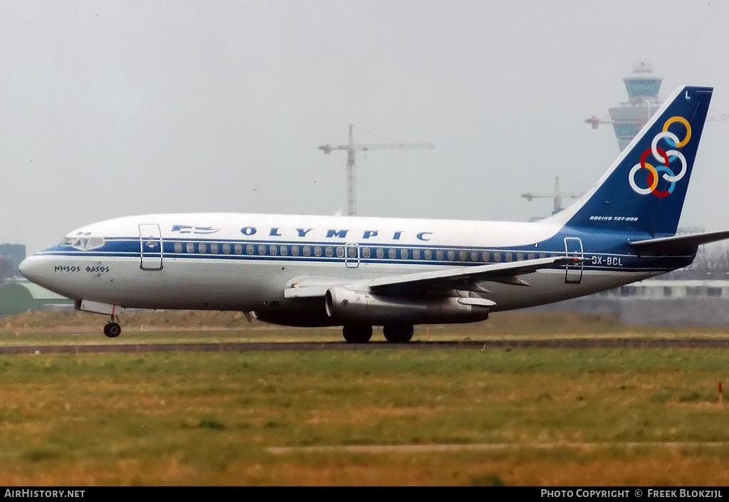Aircraft Photo of SX-BCL | Boeing 737-284/Adv | Olympic | AirHistory.net #367333