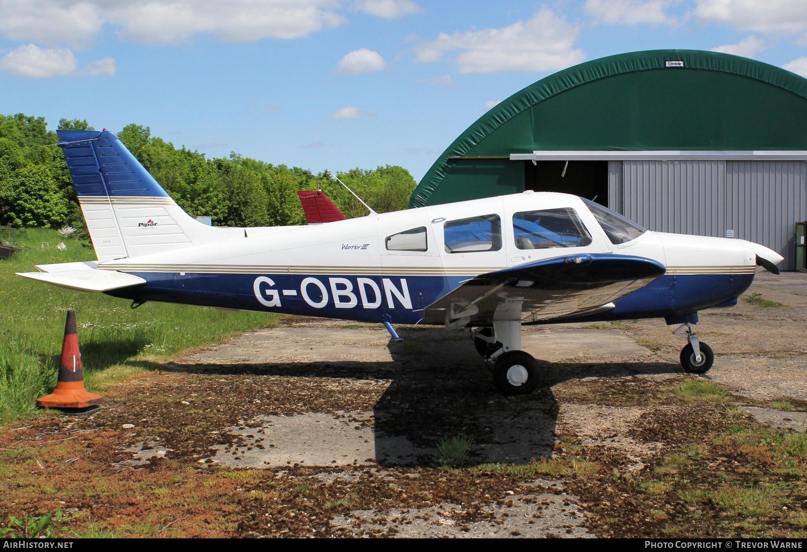 Aircraft Photo of G-OBDN | Piper PA-28-161 Cherokee Warrior III | AirHistory.net #367345