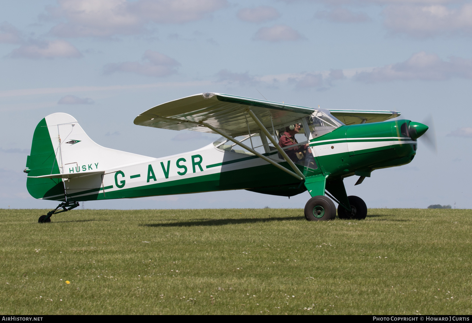 Aircraft Photo of G-AVSR | Beagle D-5/180 Husky | AirHistory.net #367370