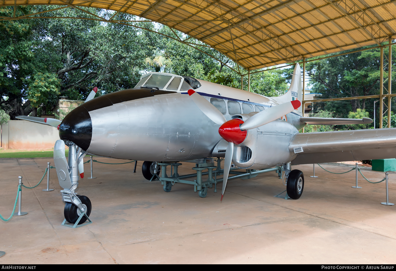 Aircraft Photo of HW201 | De Havilland D.H. 104 Devon C1 | India - Air Force | AirHistory.net #367381