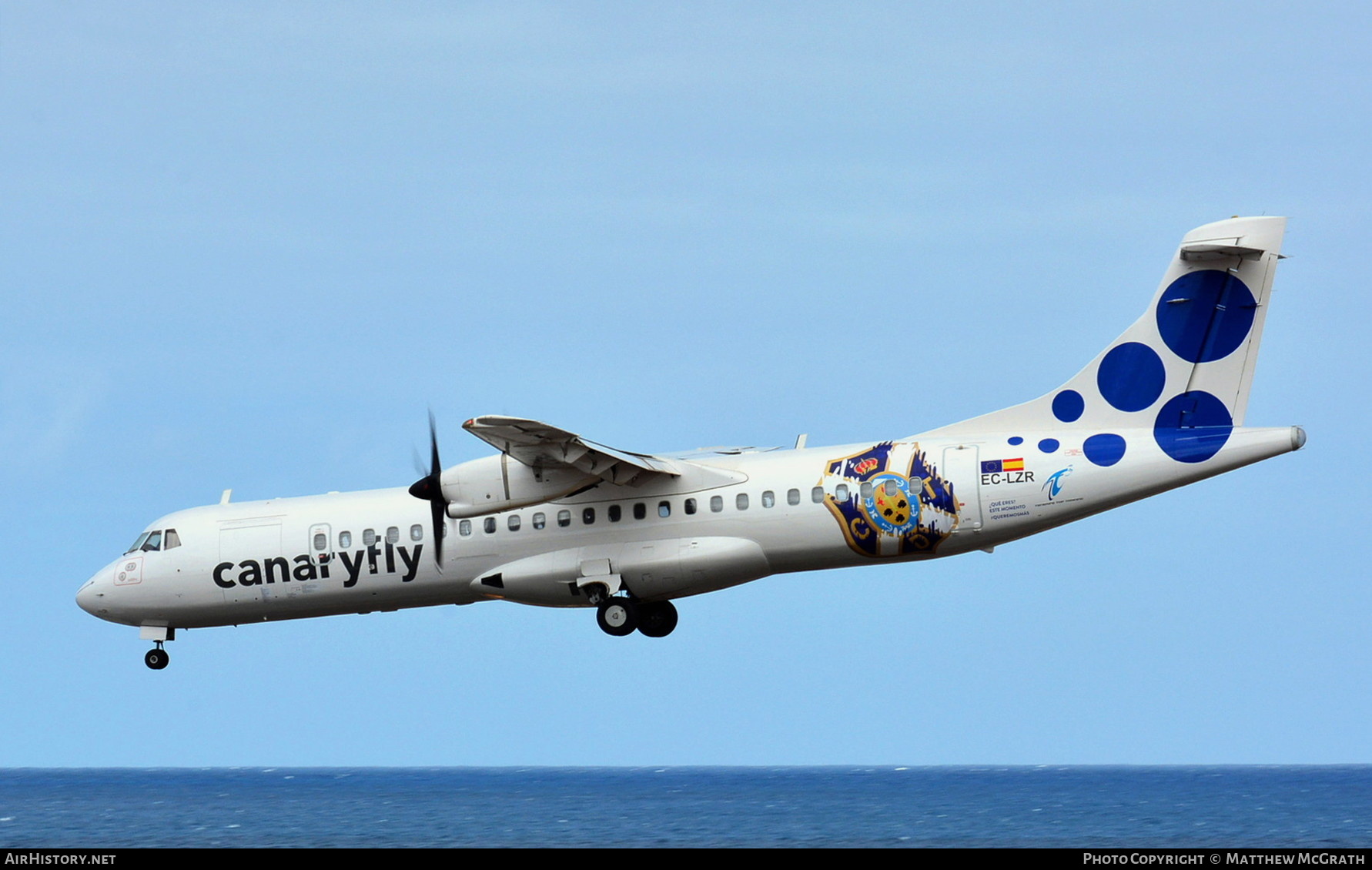 Aircraft Photo of EC-LZR | ATR ATR-72-202 | Canaryfly | AirHistory.net #367389