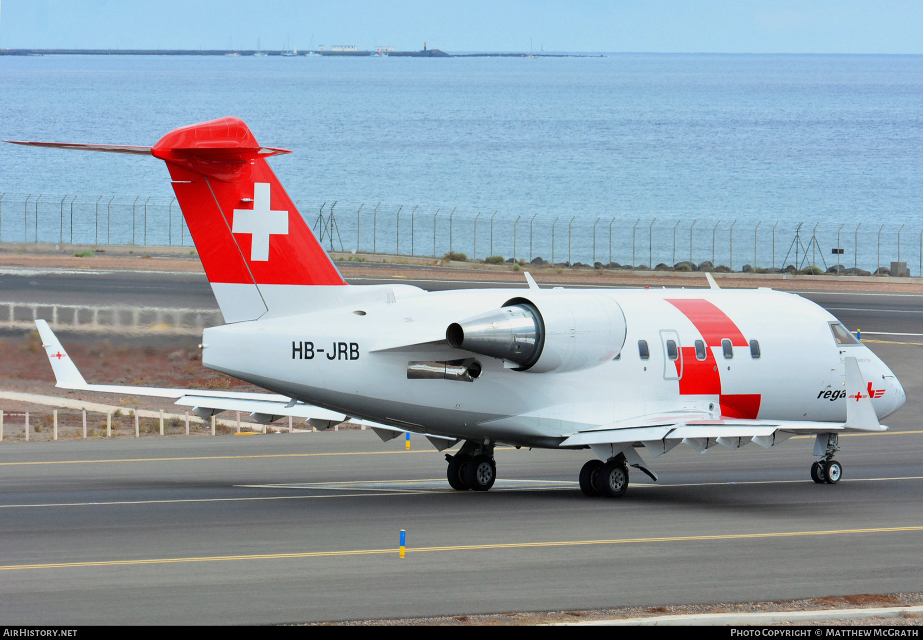 Aircraft Photo of HB-JRB | Bombardier Challenger 604 (CL-600-2B16) | REGA - Swiss Air Ambulance | AirHistory.net #367391