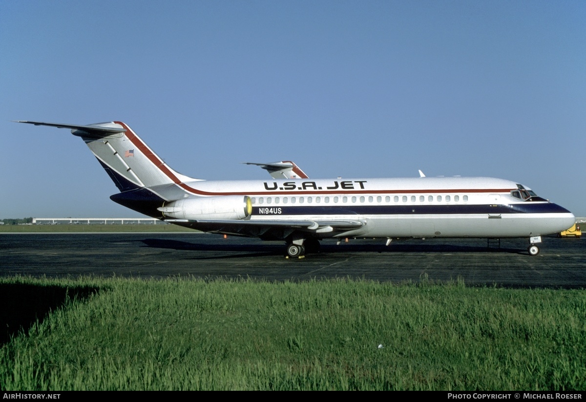 Aircraft Photo of N194US | McDonnell Douglas DC-9-15/F | USA Jet Airlines | AirHistory.net #367398