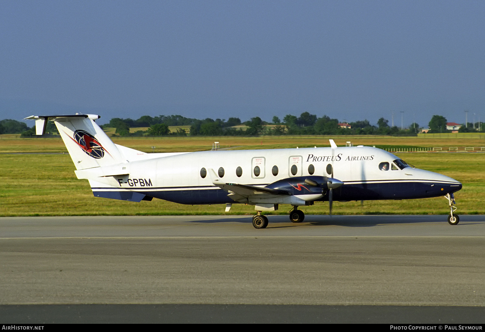 Aircraft Photo of F-GPBM | Raytheon 1900D | Proteus Airlines | AirHistory.net #367426