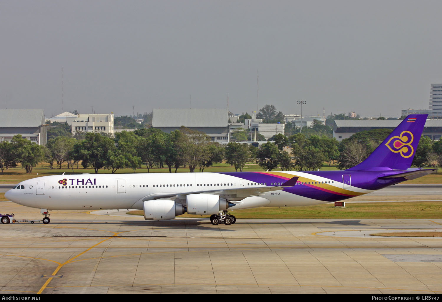Aircraft Photo of HS-TLC | Airbus A340-541 | Thai Airways International | AirHistory.net #367437