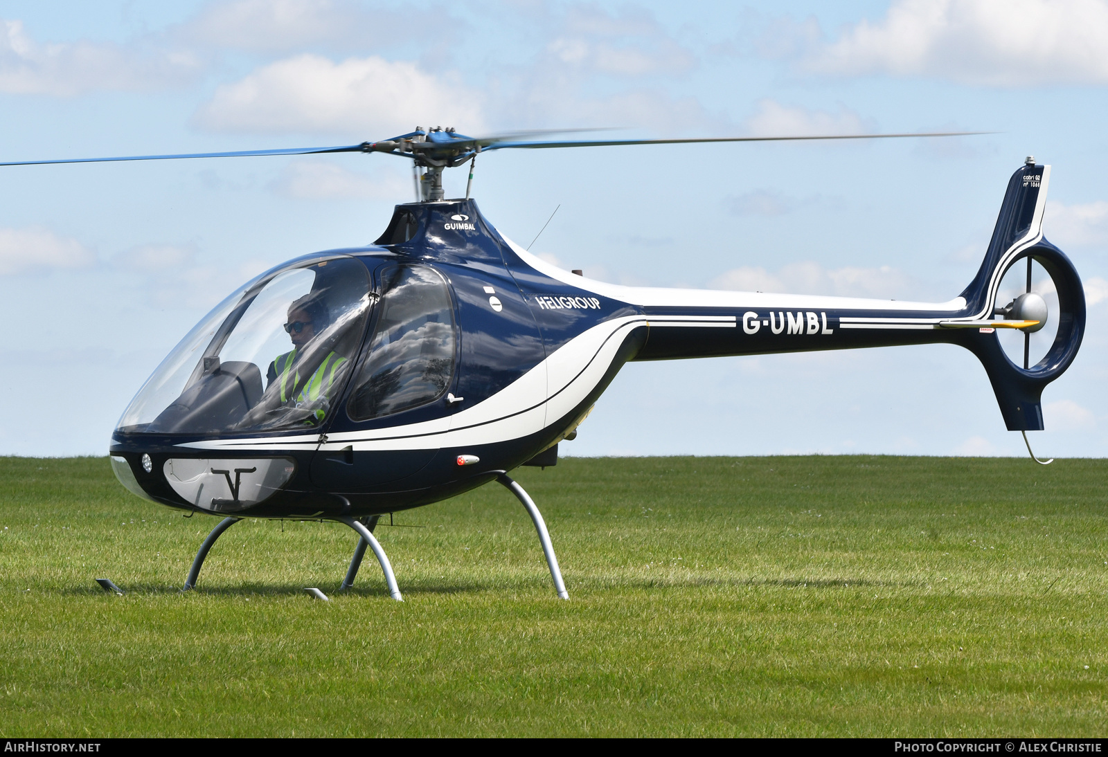 Aircraft Photo of G-UMBL | Guimbal Cabri G2 | Heligroup | AirHistory.net #367440