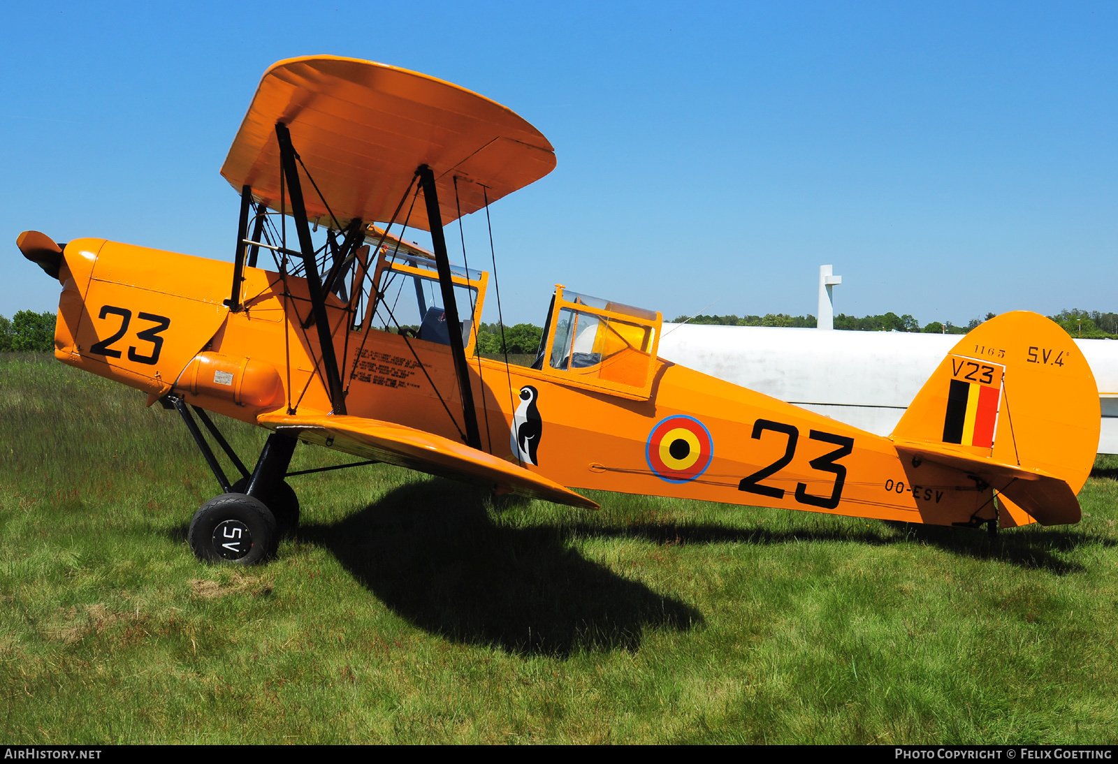 Aircraft Photo of OO-ESV / V23 | Stampe-Vertongen SV-4B | Belgium - Air Force | AirHistory.net #367448