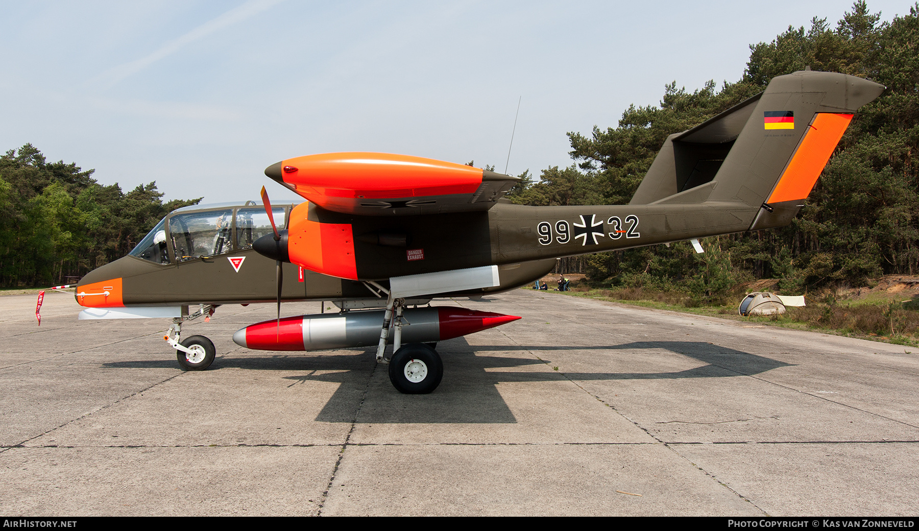 Aircraft Photo of G-BZGK / 9932 | North American Rockwell OV-10B Bronco | Germany - Air Force | AirHistory.net #367466