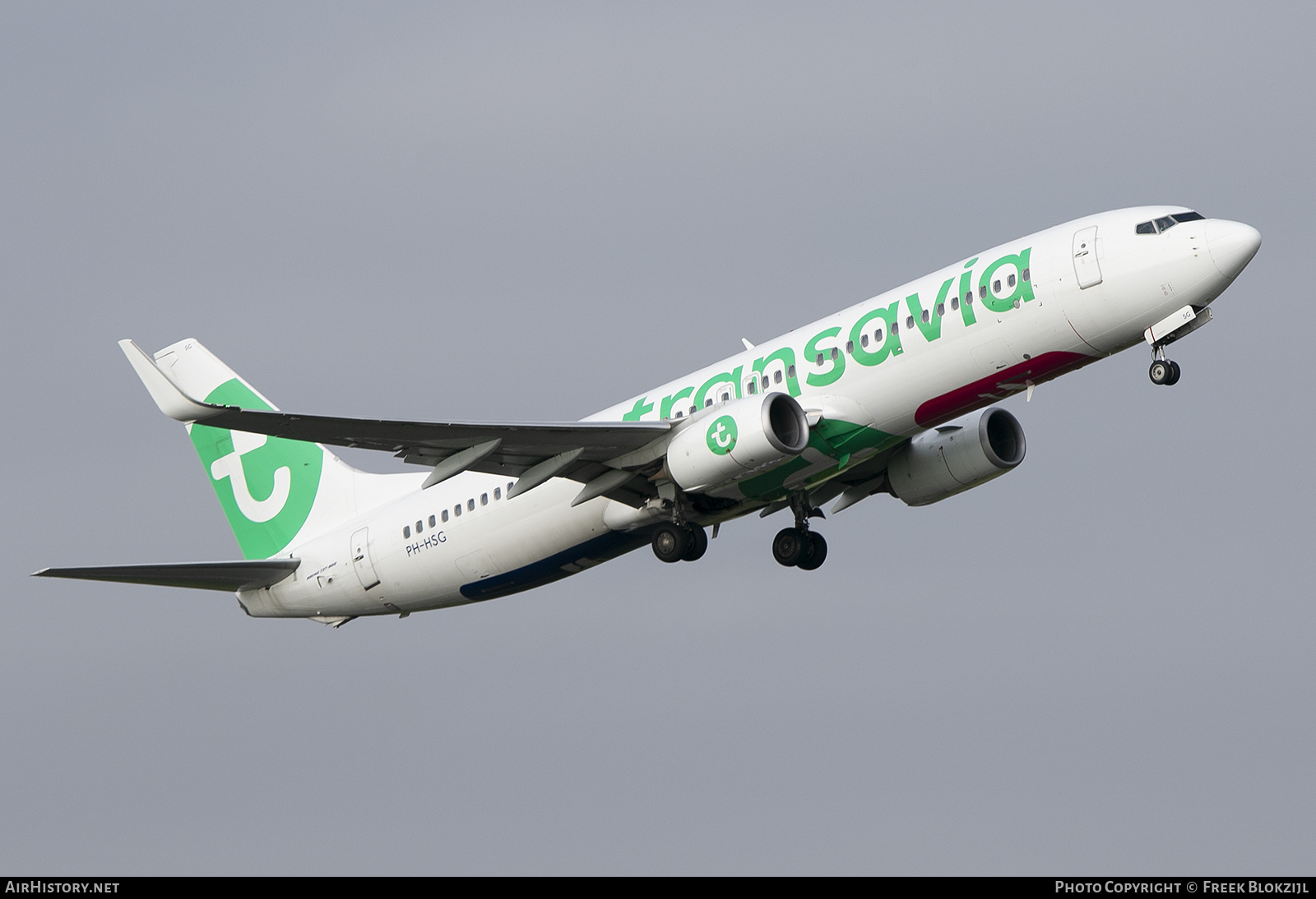 Aircraft Photo of PH-HSG | Boeing 737-8K2 | Transavia | AirHistory.net #367469