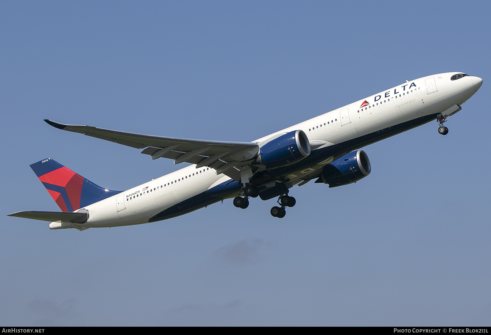 Aircraft Photo of N406DX | Airbus A330-941N | Delta Air Lines | AirHistory.net #367473