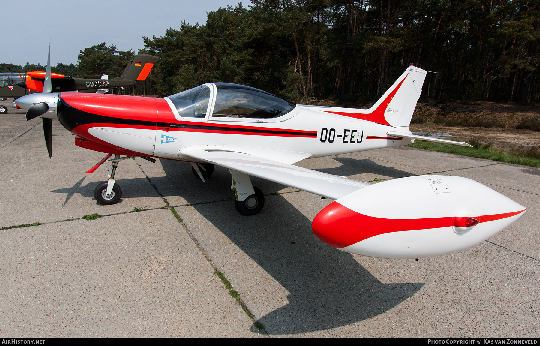 Aircraft Photo of OO-EEJ | SIAI-Marchetti SF-260AM | AirHistory.net #367482