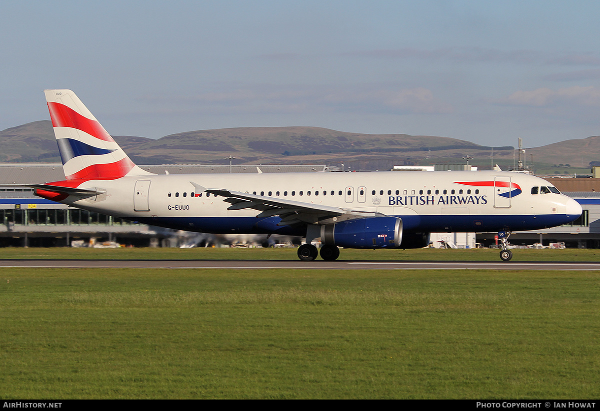 Aircraft Photo of G-EUUO | Airbus A320-232 | British Airways | AirHistory.net #367485
